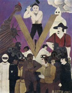 Mr. Prejudice by Horace Pippin, hand-painted oil painting reproduction