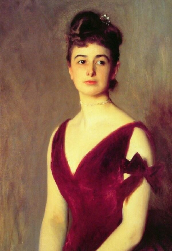 Mrs. Charles E. Inches by John Singer Sargent, hand-painted oil painting reproduction