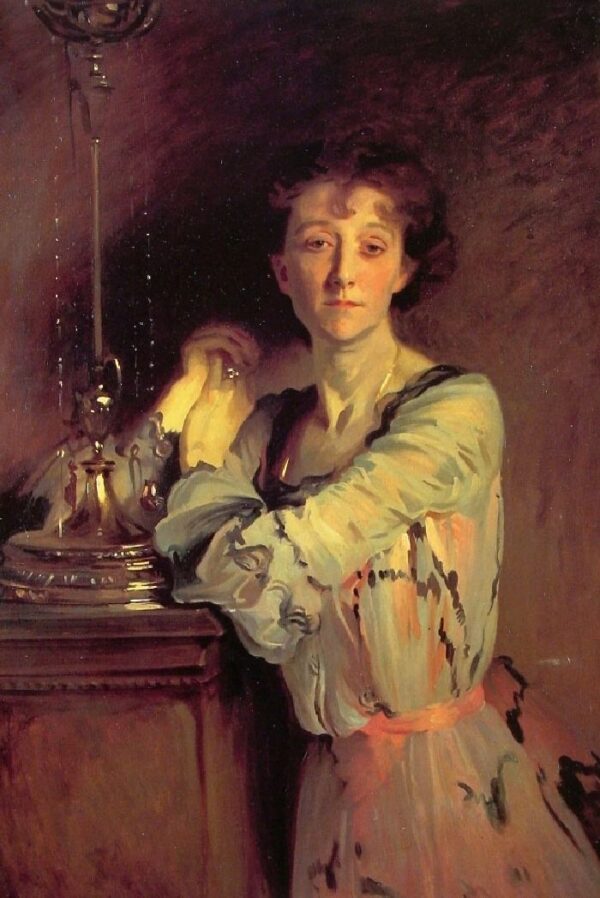Mrs. Charles Russell by John Singer Sargent, hand-painted oil painting reproduction