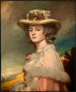 Mrs. Davies Davenport by George Romney, hand-painted oil painting reproduction