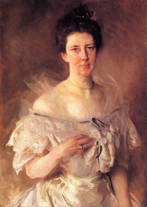 Mrs. Gardiner Greene Hammond (Esther Fiske Hammond) by John Singer Sargent, hand-painted oil painting reproduction
