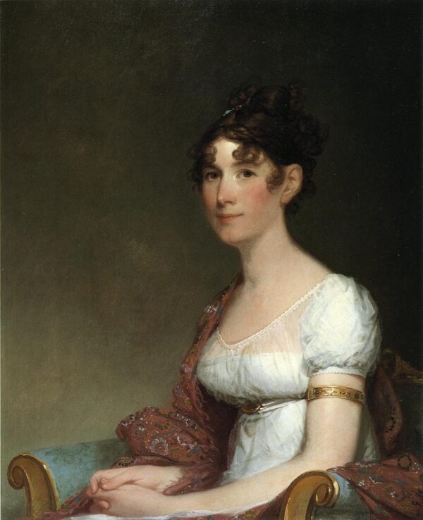 Mrs. Harrison Gray Otis by Gilbert Stuart, hand-painted oil reproduction
