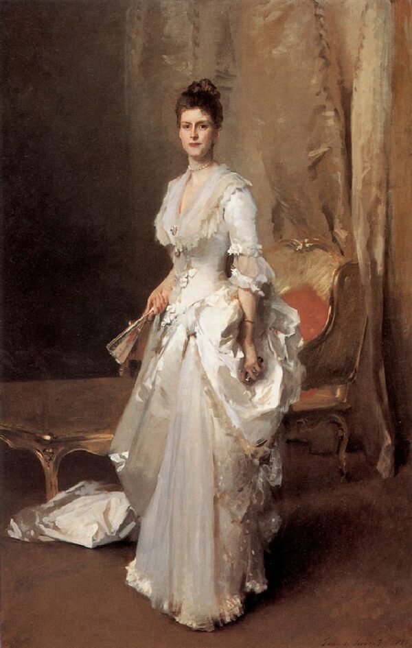 Mrs. Henry White by John Singer Sargent, hand-painted oil painting reproduction