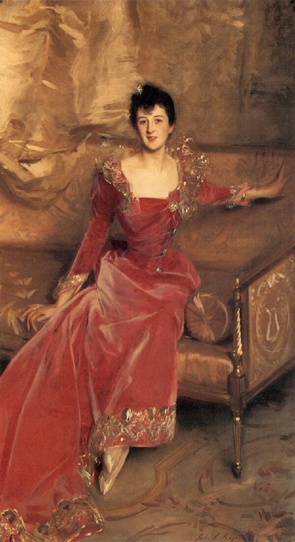 Mrs. Hugh Hammersley by John Singer Sargent, hand-painted oil painting reproduction