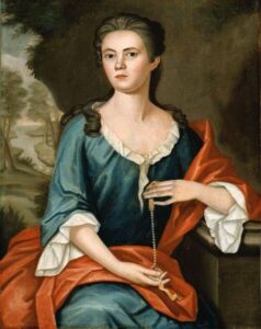 Mrs. Joseph Mann by John Singleton Copley, hand-painted oil painting reproduction