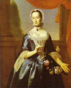 Mrs. Metcalf Bowler by John Singleton Copley, hand-painted oil painting reproduction
