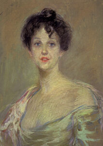 Mrs. Pansy Cotton by Alice Pike Barney, hand-painted oil painting reproduction