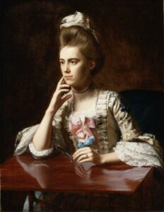 Mrs. Richard Skinner by John Singleton Copley, hand-painted oil painting reproduction