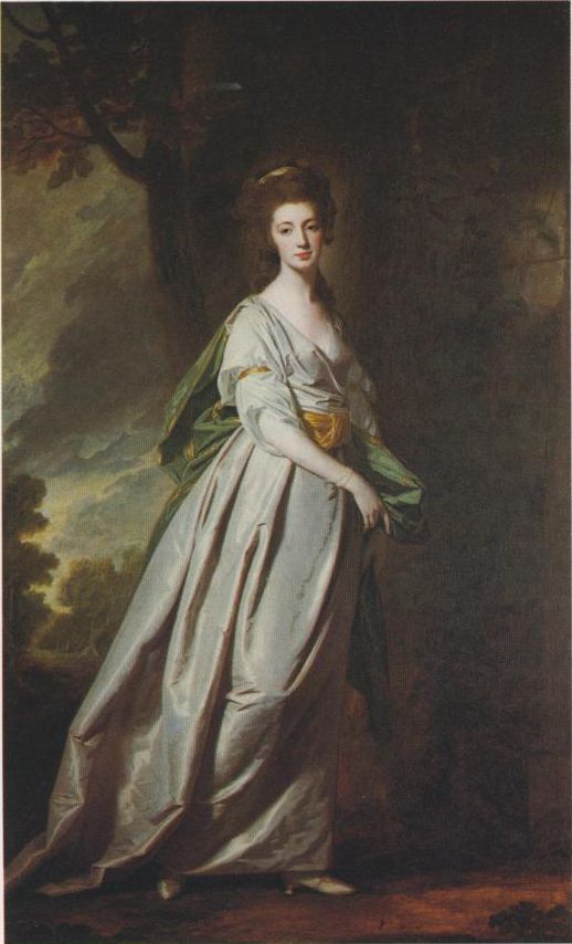 Mrs. Thomas Scott Jackson by George Romney, hand-painted oil reproduction