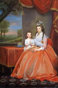Mrs Elihaj Boardman and Son 1796 by Ralph Earl, hand-painted oil painting reproduction