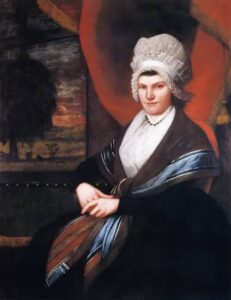 Mrs Elijah Dewey 1798 by Ralph Earl, hand-painted oil painting reproduction