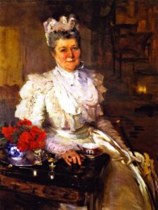 Mrs Thomas A Scott by Cecilia Beaux, hand-painted oil painting reproduction