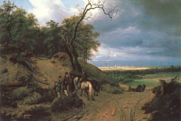 Muchen nach dem Gewitter by Thomas Fearnley, hand-painted oil painting reproduction