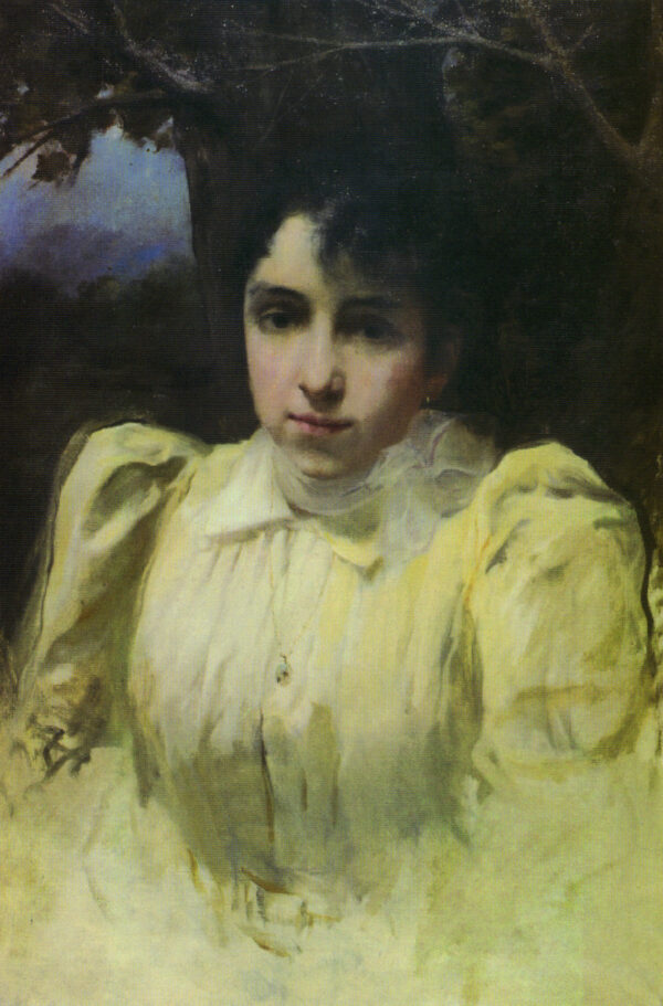 Mujer del pintor by Fernando Cabrera Canto, hand-painted oil painting reproduction