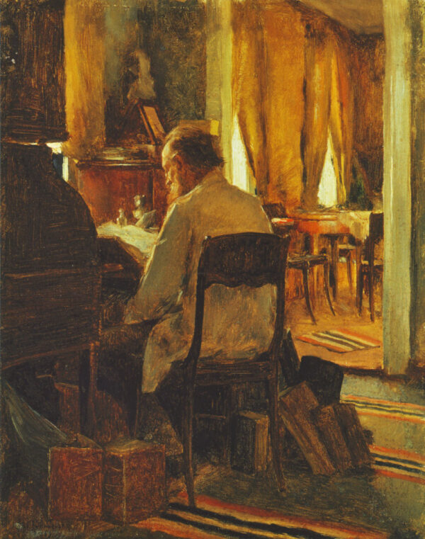 Muotokuva by Eero Järnefelt, hand-painted oil painting reproduction