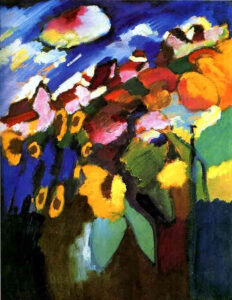 Murnau. Garden by Wassily Kandinsky, hand-painted oil painting reproduction