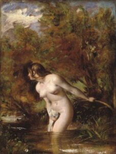 Musidora (The Bather) by William Etty, hand-painted oil painting reproduction