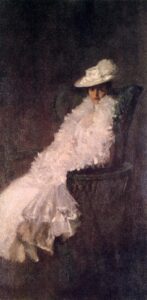 My Daughter Dieudonne by William Merritt Chase, hand-painted oil painting reproduction