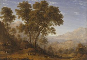 My Last View of Italy by John Glover, hand-painted oil painting reproduction