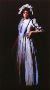 My Sister Lydia by Edmund Tarbell, hand-painted oil painting reproduction