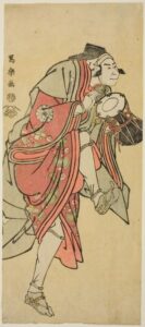 Nakamura Nakazo II by Toshusai Sharaku, hand-painted oil painting reproduction