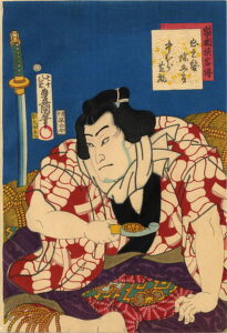 Nakamura Shikan I by Utagawa Kunisada, hand-painted oil painting reproduction