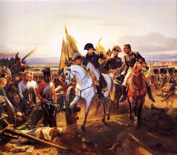Napoleon at the Battle of Friedland by Horace Vernet, hand-painted oil painting reproduction