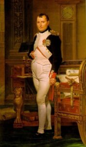 Napoleon in His Study by Jacques-Louis David, hand-painted oil painting reproduction