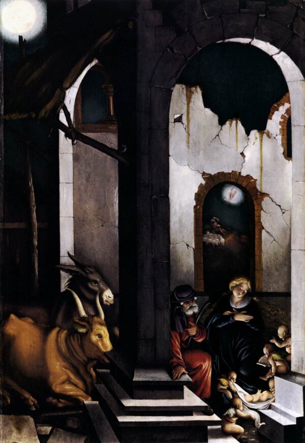 Nativity by Hans Baldung Grien, hand-painted oil painting reproduction