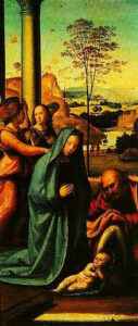 Nativity by Fra Bartolomeo, hand-painted oil painting reproduction