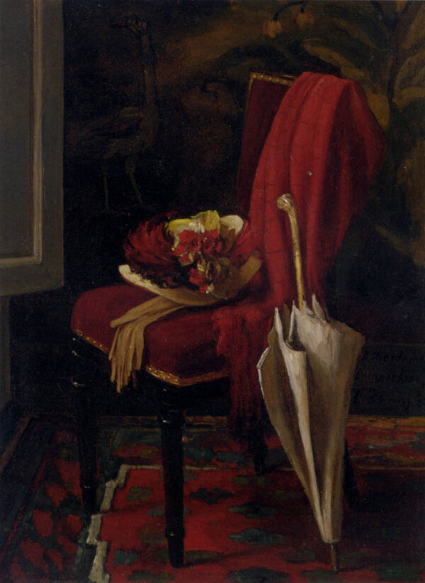 Nature Morte A L’Ombrelle by François Bonvin, hand-painted oil painting reproduction