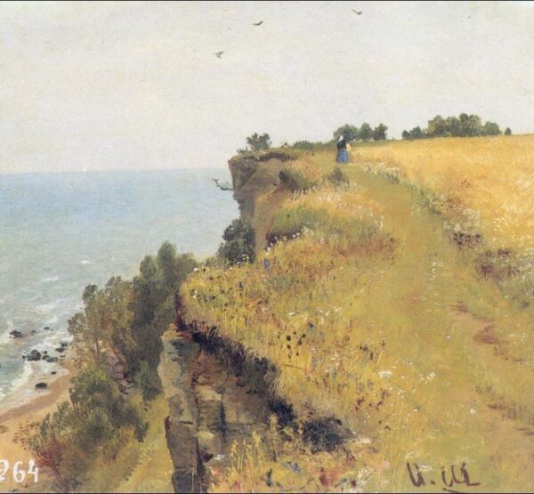 Near Coast of Gulf of Finland by Ivan Shishkin, hand-painted oil painting reproduction