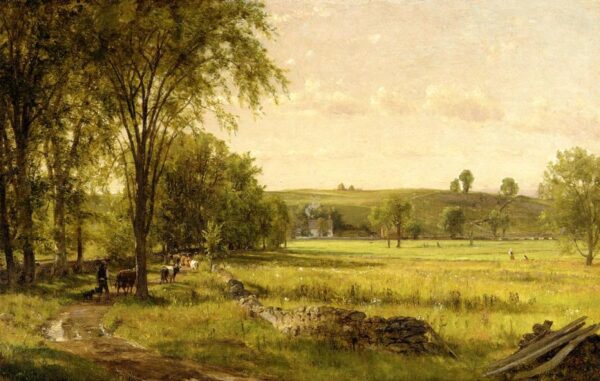 Near Gray Court Junction by Thomas Worthington Whittredge, hand-painted oil painting reproduction