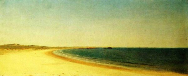 Near Newport by John Frederick Kensett, hand-painted oil painting reproduction