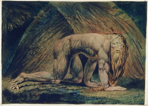 Nebuchadnezzar by William Blake, hand-painted oil painting reproduction