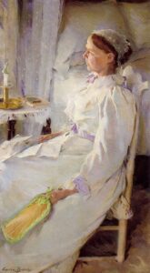 New England Woman by Cecilia Beaux, hand-painted oil painting reproduction