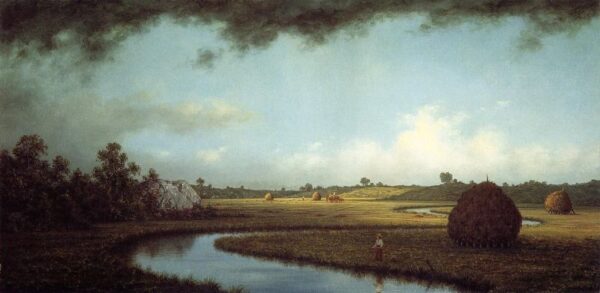Newburyport Marches – Approaching Storm by Martin Johnson Heade, hand-painted oil painting reproduction