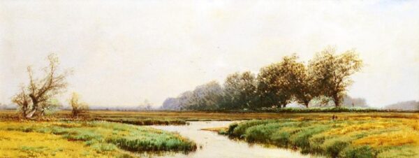 Newburyport Marshes by Alfred Thompson Bricher, hand-painted oil painting reproduction