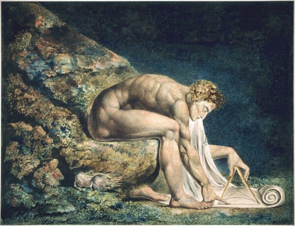 Newton by William Blake, hand-painted oil painting reproduction