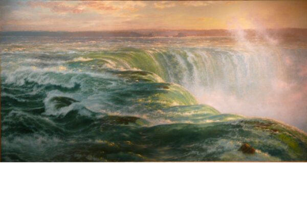 Niagara by Louis-Remy Mignot, hand-painted oil painting reproduction