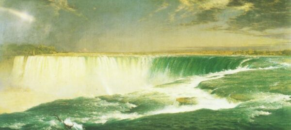 Niagara Falls by Frederic Edwin Church, hand-painted oil painting reproduction
