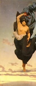 Night by Jean-Léon Gérôme, hand-painted oil painting reproduction