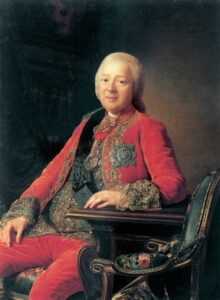 Nikita Ivanovich Panin by Alexander Roslin, hand-painted oil painting reproduction