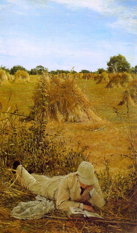 Ninety-Four Degrees in the Shade by Lawrence Alma-Tadema, hand-painted oil reproduction