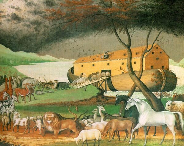Noah’s Ark by Edward Hicks, hand-painted oil painting reproduction