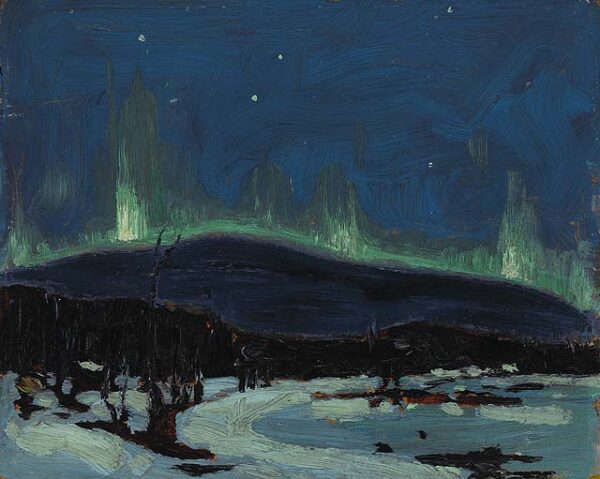 Northern Lights by Tom Thomson, hand-painted oil painting reproduction