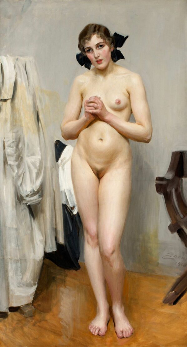 Nude Woman by Anders Zorn, hand-painted oil painting reproduction