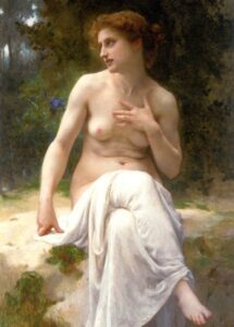 Nymph by Guillaume Seignac, hand-painted oil painting reproduction