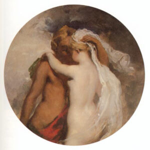Nymph and Satyr by William Etty, hand-painted oil painting reproduction