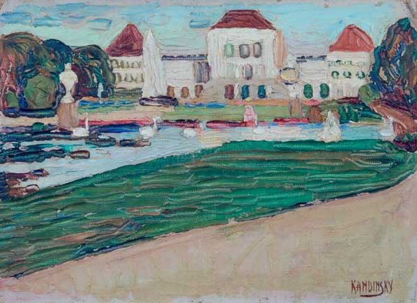 Nymphenburg by Wassily Kandinsky, hand-painted oil reproduction